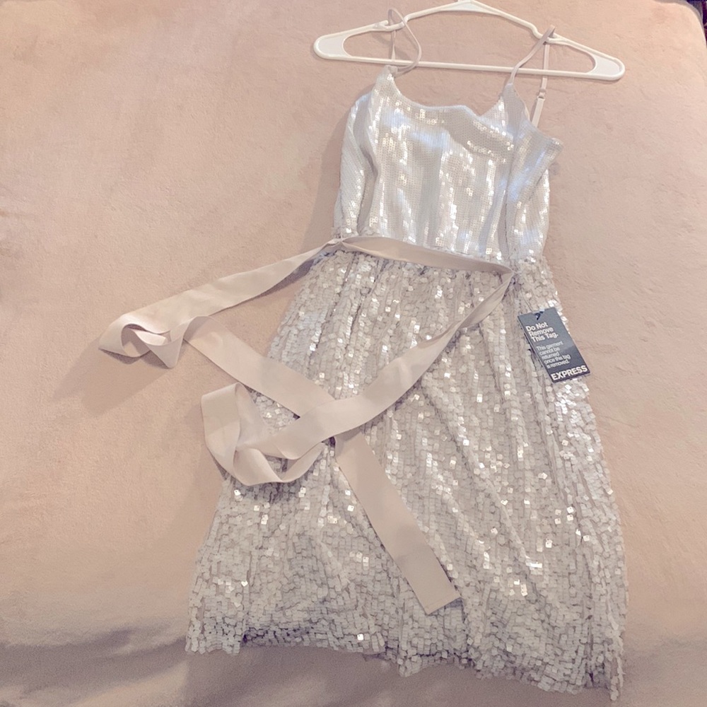 Express Sequin Dress Brand New NWT